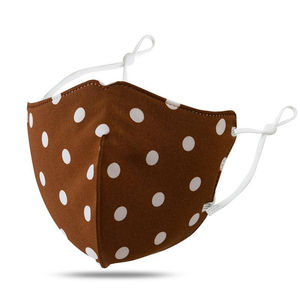 Femmes Cyclisme Coloré À Pois Imprimé Lavable Coton Tissu Respirant Anti Poussière Protection Solaire Coupe-Vent Masques - Product Image 4