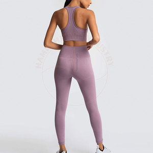 Conjunto de yoga para mujer de la colección 2024 de estilo único y altamente moderno más vendido al mejor precio al por mayor - Product Image 6