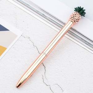 Bolígrafo Metálico con Forma de Piña Dorada, Económico, al por Mayor, Ancho de Escritura de 1.0 mm, Logotipo Personalizado - Product Image 6