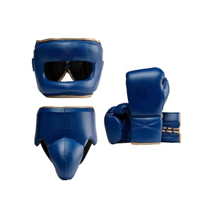 Set de Boxeo de Cuero Genuino, Set de Sparring de Boxeo de Venta Caliente, Equipo de Entrenamiento con Logotipo Personalizado, Set de Boxeo Personalizado - Product Image 1