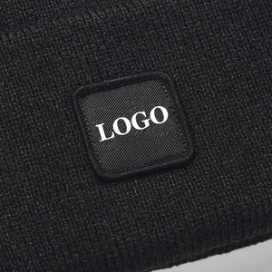 Último diseño Beanie Caps de alta calidad personalizado bordado Chenille Logo Beanie sombreros moda Beanie Caps para Unisex - Product Image 2