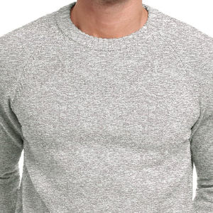 Vente en gros de chandails en laine de coton de qualité supérieure pour hommes nouveau pull uni pour hommes fait sur mesure pour les vêtements d'hiver - Product Image 3