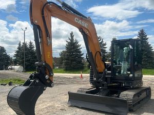 Excavadora Usada CASE CX55 de Bajo Precio para Movimiento de Tierras, Excavadora Hidráulica de Orugas Usada en Oferta, Ideal para Uso Doméstico - Product Image 2