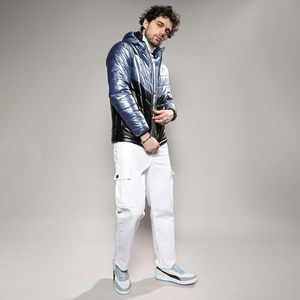 Conception avec logo personnalisé OEM Vestes en peluche personnalisées Veste courte en peluche pour hommes de haute qualité à l'intérieur de la mousse - Product Image 6