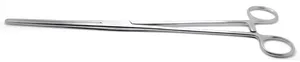Pinzas hemostáticas rectas Crile de 10 \ ", Herramienta de sujeción quirúrgica de bloqueo de precisión Manual, OEM de acero inoxidable de alta calidad - Product Image 2