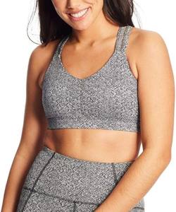 Soutien-gorge de sport léger et écologique à soutien élevé Sangles entièrement réglables Soutien-gorge de gymnastique pour entraînement à couverture complète Caractéristique sans couture rembourrée - Product Image 1