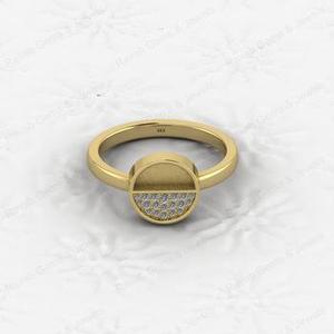 High Selling 925 Sterling Silver Jewelry Components Half Semi Mount Bezel Setting <b>Ring</b> Ornament Women Wholesale Custom Plating - Product Image 1