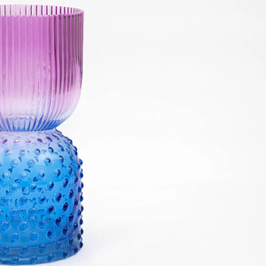 แจกันแก้วงานฝีมือคุณภาพดีที่สุด สไตล์โมเดิร์น สำหรับตกแต่งบ้าน ขายส่ง - Product Image 5