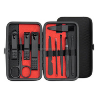 Ensemble professionnel de manucure et pédicure pour bébés 10/15/25 pièces |   Kit de coupe-ongles multifonction en acier inoxydable, boîte cadeau |   Luxueux