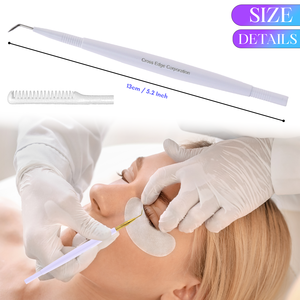 Herramienta Profesional para Lifting de Pestañas, Separador de Extensiones de Pestañas, Punta Fina de Acero Inoxidable, Herramienta Duradera para Salón de Belleza y Pestañas - Product Image 2