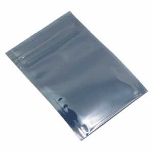Trusted Quality SYSTECH ESD Shielding Bag PACKAGING 120x100(open)mm Clear <b>PET</b>/AL/CPP Static Shielding Film Zipper Top for PCB - Product Image 2