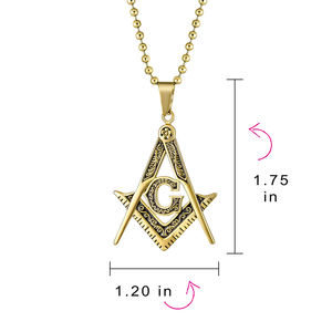 Último estilo masónico oficial collar joya adorador maestro plateado masónico personalizado Collar joya - Product Image 5