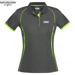 Logotipo bordado personalizado para Polo transpirable 100% algodón poliéster manga corta para Hotel ropa de trabajo restaurante y Bar uniformes - Product Image 1