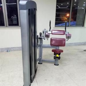 Machine de Crunch Abdominal Assis Commercial en Acier avec Entraînement des <span class=keywords><strong>Bras</strong></span> 80kg Poids Stack-Gym Fitness Equipment - Product Image 4