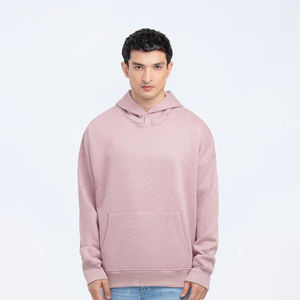 Sudadera con capucha de lujo de corte regular Heavyweight Hip Hop Streetwear Sudaderas con capucha de otoño con estampado de logotipo personalizado para hombres impermeables - Product Image 4