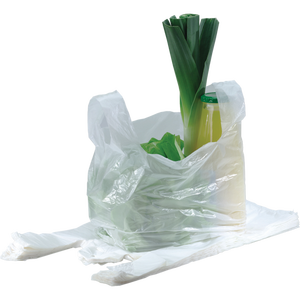 Bolsa de plástico PE reutilizable personalizada, materiales reciclados para embalaje de supermercado y tienda - Product Image 5