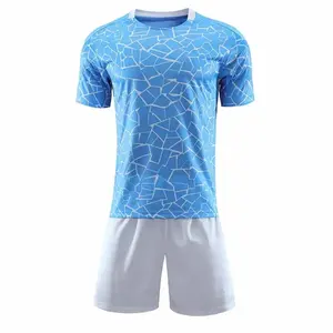 Nouvelle conception, uniforme de football personnalisé par sublimation, maillot d'entraînement de football de haute qualité, ensemble d'uniformes courts, OEM, unisexe, adulte - Product Image 4
