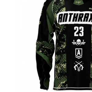 Jersey de Paintball de manga larga, camisetas deportivas personalizadas y camisetas a la venta, camisetas de Paintball personalizadas, coderas, camisetas para hombres - Product Image 6