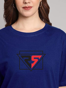 Oversized T-shirt for women Embroidery Logo Graphic Printed on Blank T Shirts in bulk for Women 100% Cotton <b>Tshirts</b> - Product Image 6