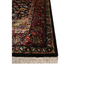 Alfombra de Seda Anudada a Mano Gulmarg, Diseño de Medallón Rojo y Naranja, Nueva Alfombra Rectangular de Estilo Puzzle para Sala de Estar -Pae-5987 - Product Image 4