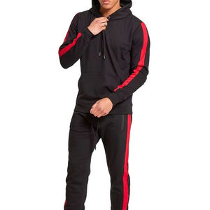 Ensemble de survêtement pour homme en coton 100% uni, nouveau modèle d'hiver - Product Image 1