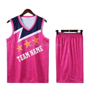 Tenues de basketball pour hommes, maillots et ensembles de survêtements universitaires, design haut de gamme, sublimation, personnalisables DIY pour équipes, grandes tailles - Product Image 5