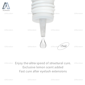 Extensions de cils en gel Super Bonder de 15ml au parfum de citron conçu pour réduire les réactions allergiques à usage professionnel uniquement - Product Image 2