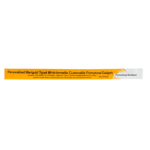 Braccialetti Tyvek Personalizzabili con Motivo Marigold, Gadget Promozionali Personalizzabili - Product Image 3