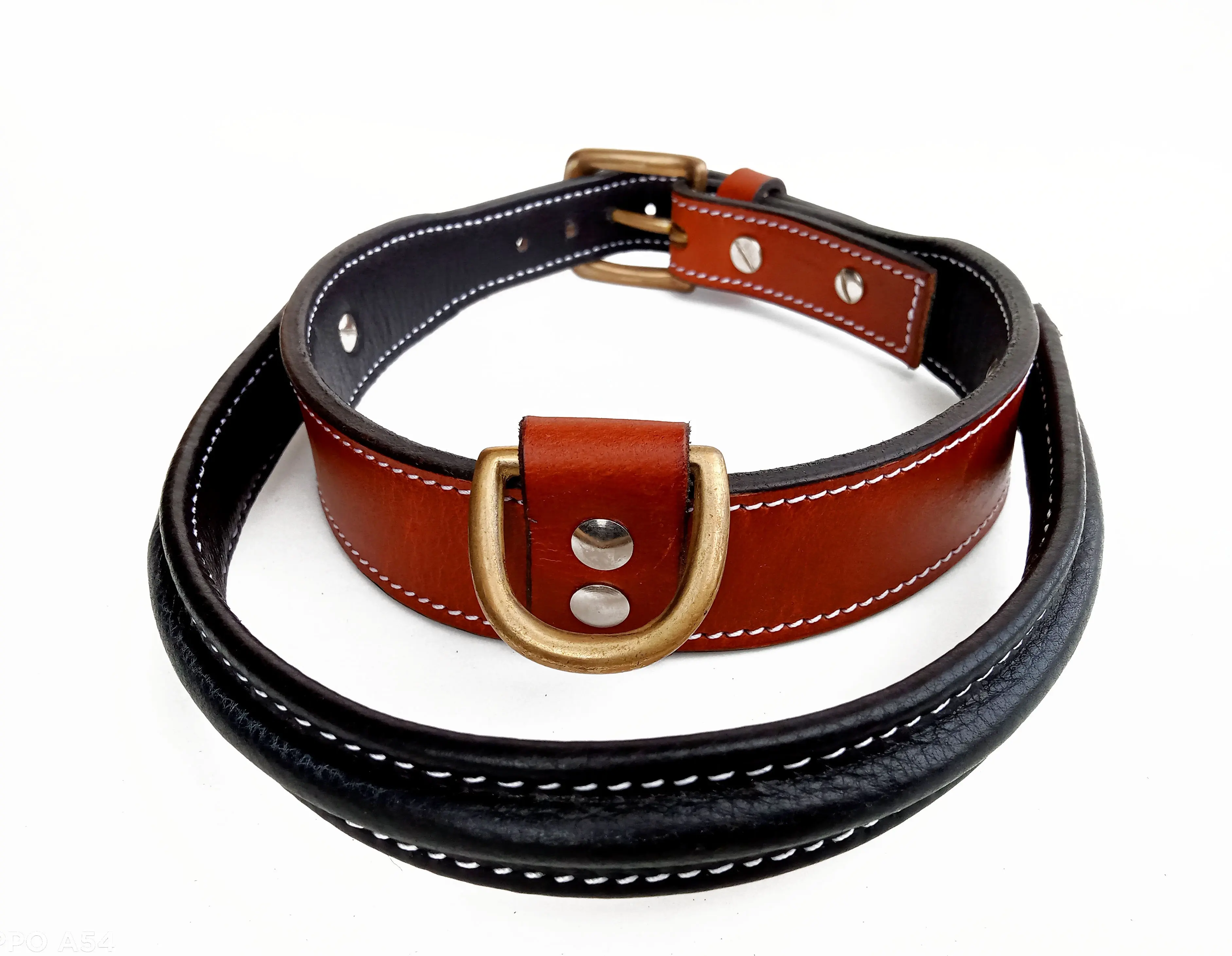 VT LEATHER DOG COLLAR WITH HANDLE FOR FULL BODY CONTROL DESIGNER FANCY DOG COLLAR AT FACTORY PRICE