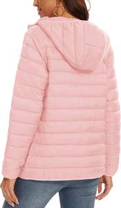 <b>Women</b> puffer jackets quilted warm <b>padded</b> <b>winter</b> <b>coat</b> stylish lightweight insulated fashion outerwear wear <b>women</b> puffer jackets - Product Image 3