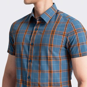 Aristino เสื้อเชิ้ตแขนสั้นเข้ารูปสำหรับผู้ชาย, เสื้อเชิ้ตลำลองคุณภาพสูงไซส์ใหญ่ใส่สบายราคาถูก ASS034AZ - Product Image 6