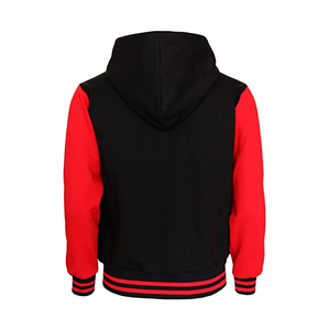 Veste universitaire de haute qualité pour homme, 100% coton, toile, formelle, printemps, design personnalisé, baseball universitaire, devant - Product Image 2