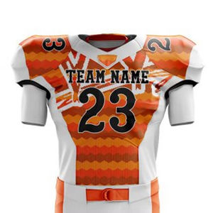 Uniforme de Fútbol Americano Juvenil de Secado Rápido, Estilo Nuevo, Precio al por Mayor, 100% Poliéster, Último Diseño - Product Image 5