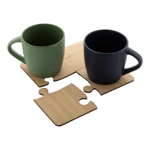 Sottobicchieri Puzzle Ecologici Zhuzzle - Gadget Sostenibili - Categoria Prodotto: Tappetini e Sottopentole - Product Image 2