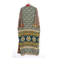 Robe kimono longue ample en soie, style bohème, élégante, colorée, patchwork, douce et respirante, pour femme, idéale pour les vacances d'été à la plage