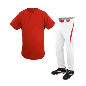 <b>Baseball</b> Jersey Complete <b>Set</b> Youth Men's Strip Softball <b>Baseball</b> Uniforms - Product Image 6