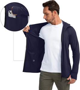 Chaqueta Deportiva OEM con Cintura Ajustable, Cierre Completo con Cremallera, Orificios para los Pulgares para Protección Solar, Diseño Transpirable para Invierno - Product Image 1