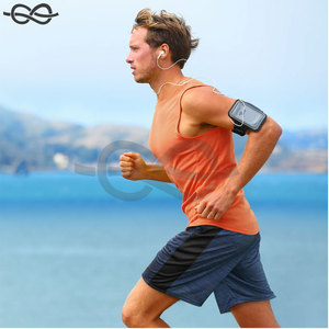 Shorts de course en laine à compression haute performance pour hommes, avec logo OEM brodé, évacuation de l'humidité, soutien et respect de l'environnement - Product Image 4