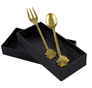 Fourchette en laiton nouvellement artisanat Dessert et vaisselle fourchette en laiton cuillère en gros personnalisé à la main fourchette en laiton - Product Image 5