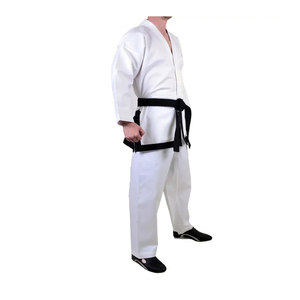 Nuevo mejor hecho en fábrica al por mayor último diseño Taekwondo uniforme lucha desgaste Pakistán hecho Taekwondo uniforme para Unisex - Product Image 4