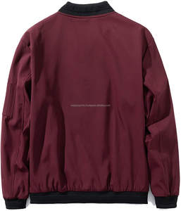 เสื้อแจ็กเก็ตผู้ชายผ้าฟลีซแขนยาวผ้าฝ้าย100% ทิ้งระเบิดสำหรับฤดูหนาวดีไซน์ไซส์ XL แบบกำหนดเอง - Product Image 2