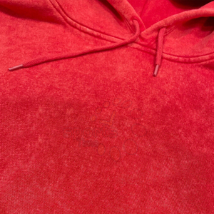 New Arrivals Boxy Fit <b>Vintage</b> Wash Hoodie Pullover Ribbed Cuff Drawstring Hoodies & Sweatshirts Custom Puff Print logo <b>Sweater</b> - Product Image 3