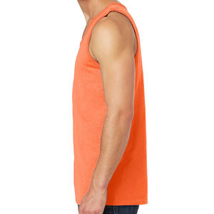 Vente en gros de débardeurs 100% coton personnalisés pour hommes design professionnel vêtements de fitness respirants à la mode tricotés pour le sport - Product Image 3