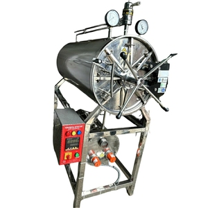 Équipement de chauffage de laboratoire cylindrique autoclave horizontal ELS SSHC 100 de haute qualité pour la stérilisation - Product Image 1