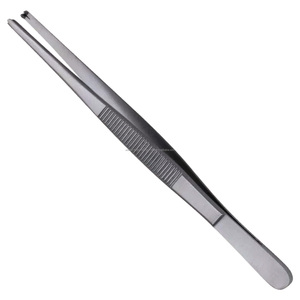 Pince à tissus standard World Precision Surgical WPS-STF14-SS, pince à pansements 14 cm en acier inoxydable, kit chirurgical - Product Image 1