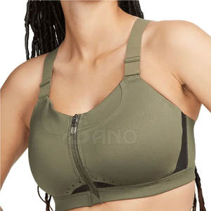 Soutien-gorge de sport léger et respirant pour femme en Spandex/Polyester, séchage rapide, élégant, grandes tailles, pour gym, yoga, vêtements de sport, avec logo personnalisé - Product Image 6