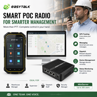 Radio intelligente 4G PoC Easytalk M200 Blade avec GPS, PTT, pour la gestion des entrepôts, la sécurité et le suivi des statuts