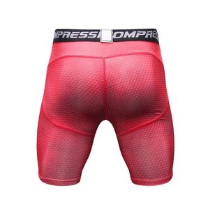 กางเกงขาสั้นระบายเหงื่อสำหรับผู้ชายและนักขี่จักรยานกางเกงออกกำลังกายฟิตเนสยิมรัดรูป - Product Image 3