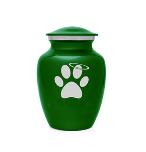 Urnas de cremación para mascotas de latón Urnas funerarias para cenizas de gatos y perros Urnas de entierro hechas a mano - Product Image 2