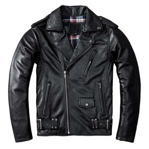 <b>Suede</b> Leather Bomber <b>Jacket</b>/OEM Custom <b>Brown</b> PU Motorcycle Clothing Classic <b>Suede</b> Leather <b>Jacket</b> - Product Image 1